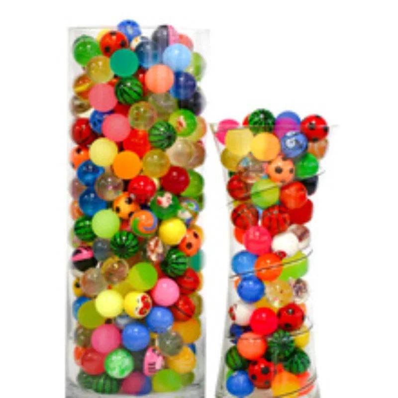 10/20/50Pcs Bouncy Ball Toys Kids Birthday Party Favors Gifts for Guests Rubber Bouncing Ball Pinata Goody Bag Fillers Prizes - AIAZ