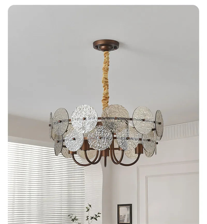 TEMOU Contemporary Restaurant Pendant Lamp French Retro Bedroom Study Villa Hotel Rooms Bar Counter Cafe  Aisle Light