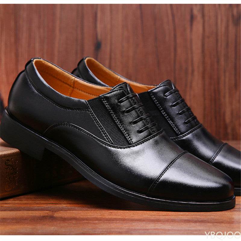 Men Dress Shoes Luxury Brand Business Leather Shoes for Mens Comfortable Pointed Social Shoe Male Sports Casual Footwear - AIAZ