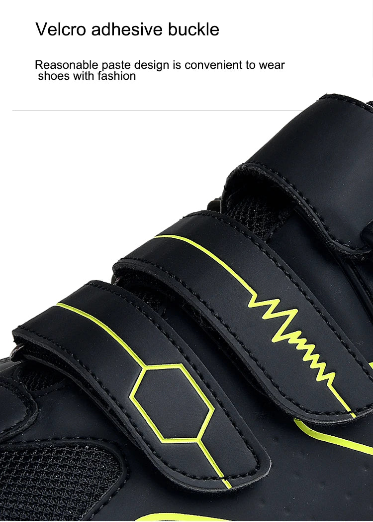 New men's cycling sneakers with cleats Speed cycling Shoes for women, rubber soled cycling shoes