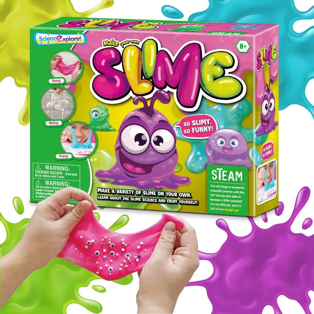 9 SET Science Experiment Kit Magic Science TOY Handmade DIY Soap Puzzle STEM TOYS for Kids Funny Science experiment Explore Gift - AIAZ