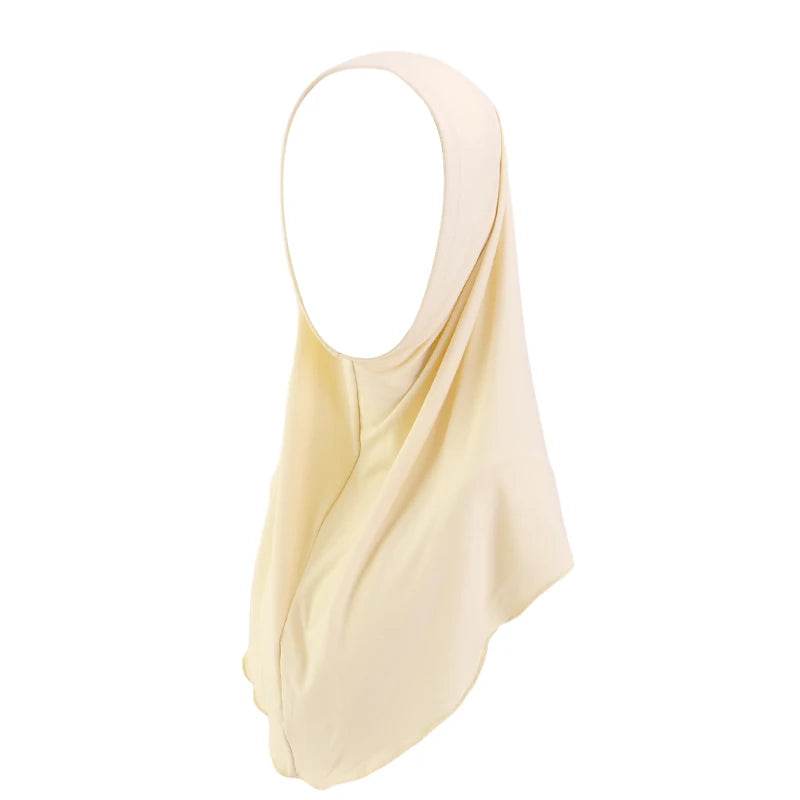 Muslim Hijab Scarf Turban For Woman Ladies Islamic Head Wrap Hijabs Instant Neck Cover Shawl Turbans Cap Headscarf - AIAZ