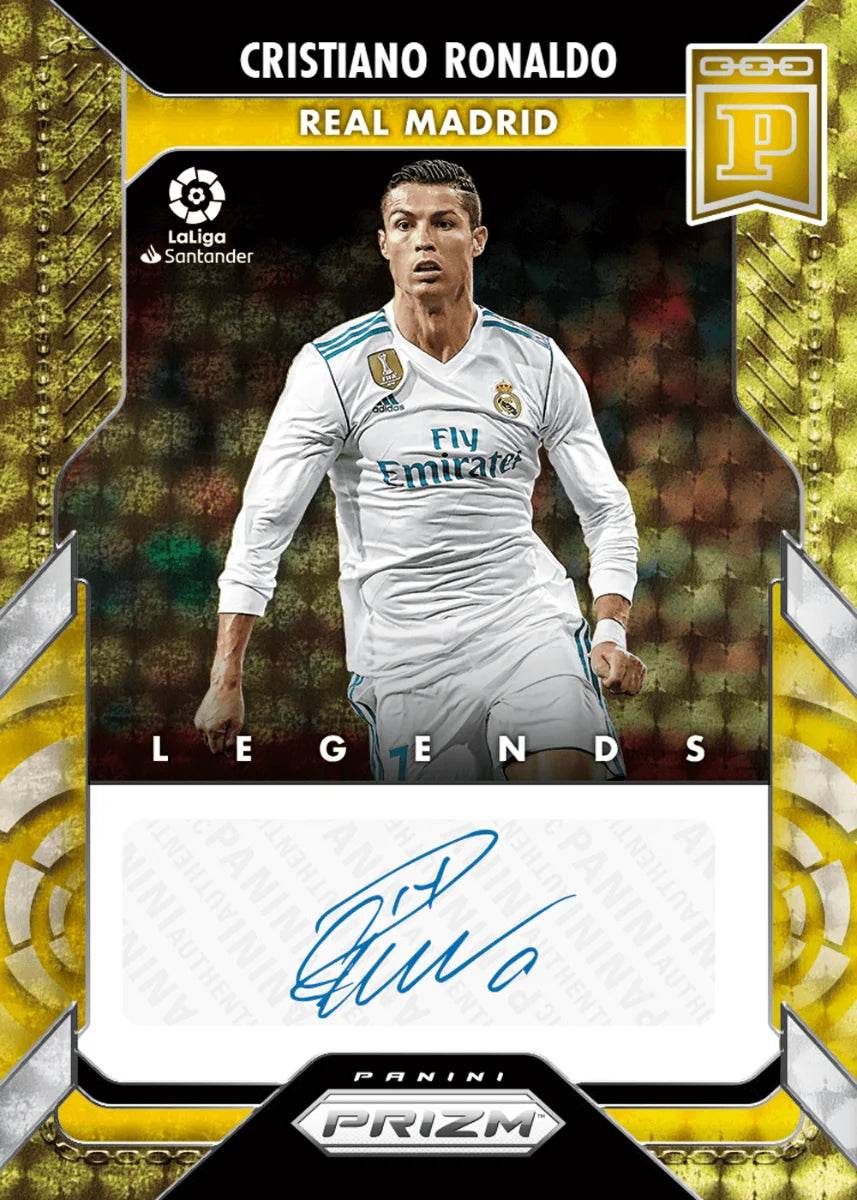 Panini collectible card laser flash DIY Messi Cristiano Ronaldo Kylian Mbappe David Beckham Card bricks Holiday gifts 1.5mmthick - AIAZ