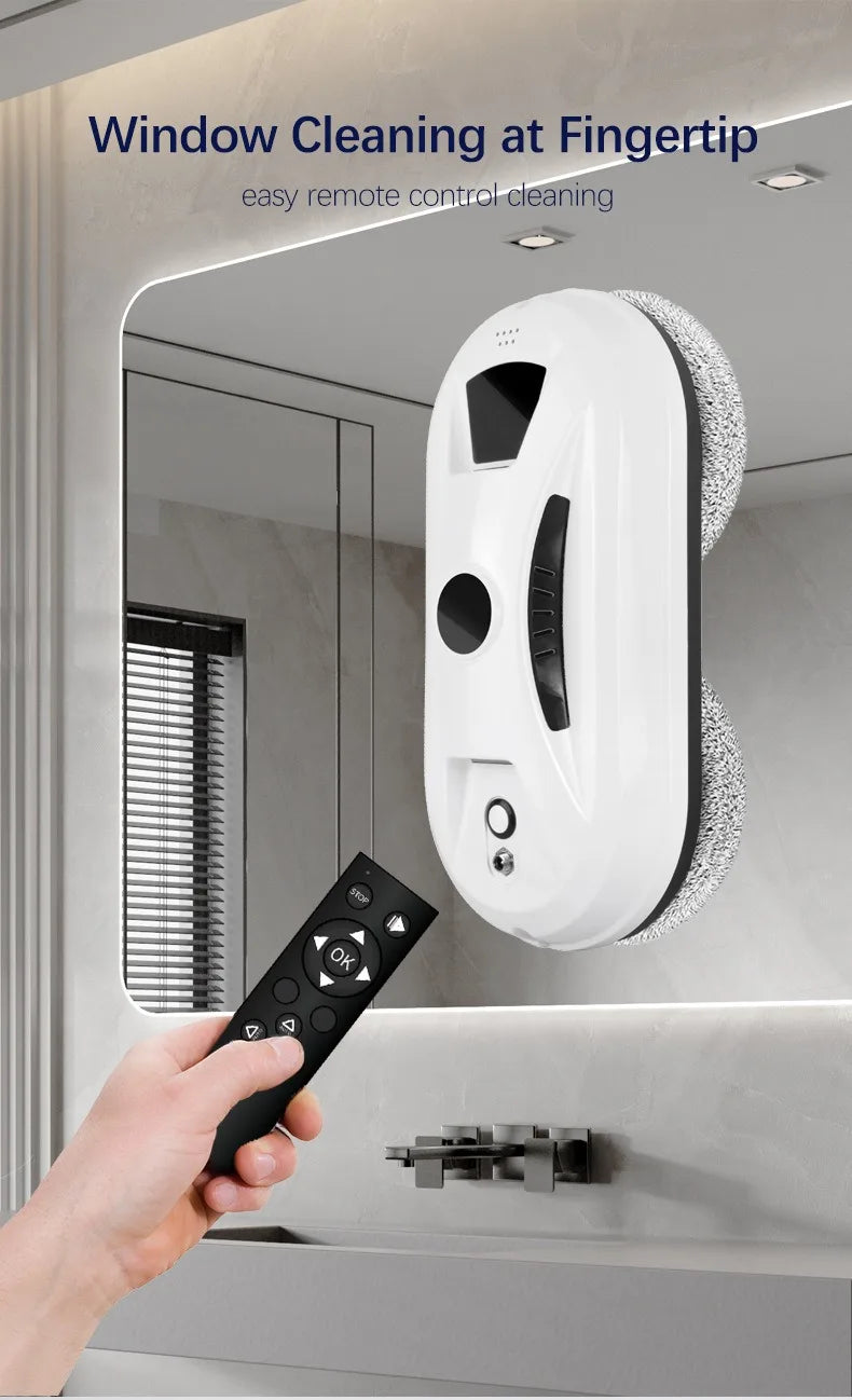 Window Cleaning Robot Window Washer Robot Home Appliance Vacuum Cleaner Window Cleaner Electric Glass With Remote Control