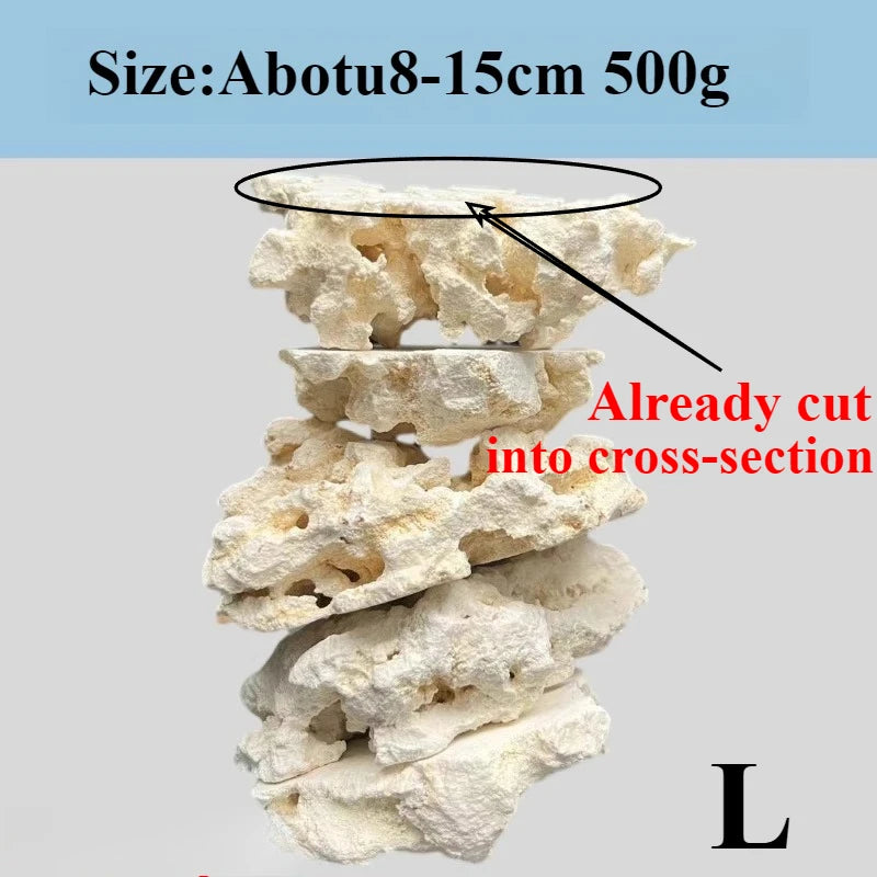 Sea Water Fish Tank Coral Reef Landscape Natural Coral Stone Coral Cultivation Base DIY Originality Scenery
