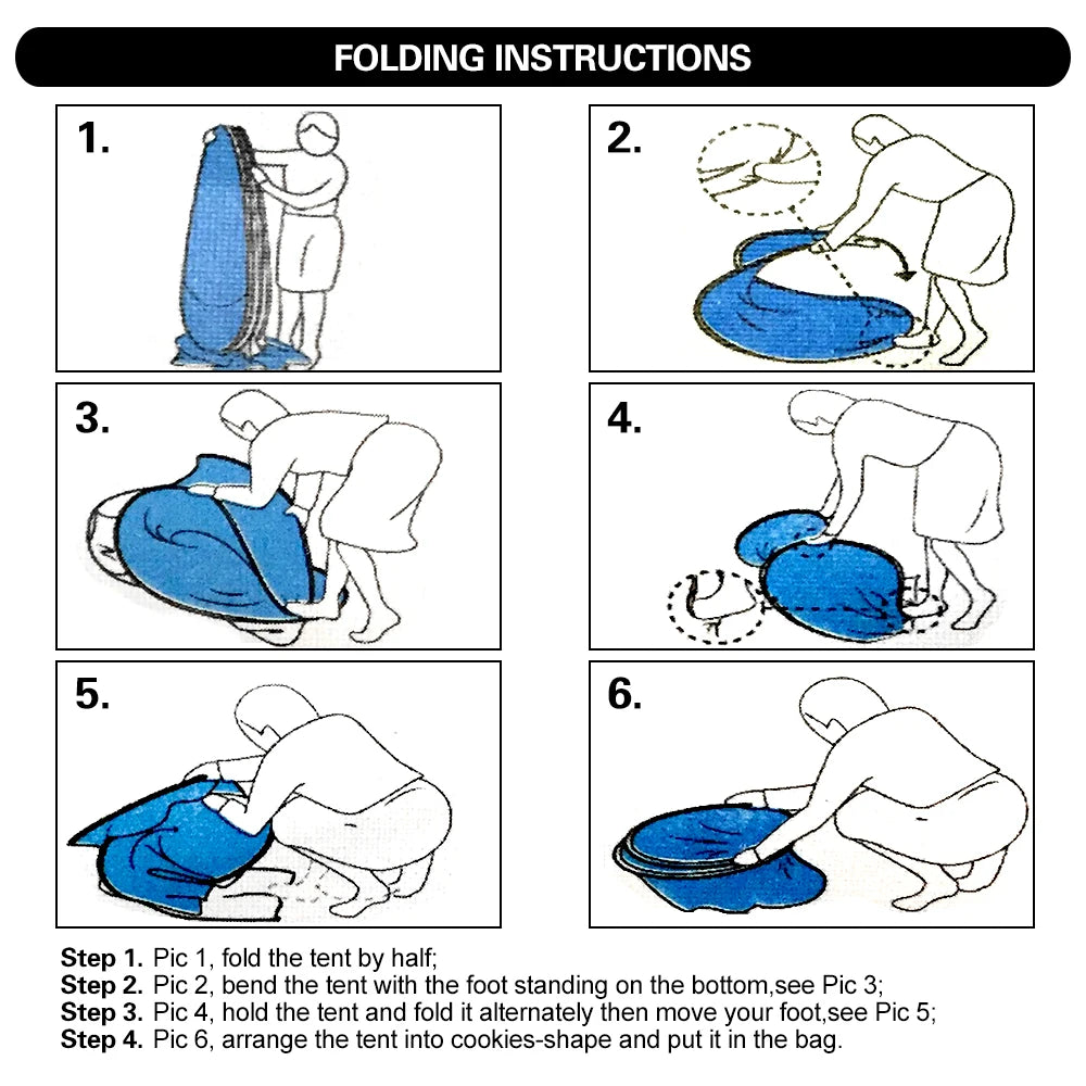 Lixada Automatic Instant Pop Up Beach Tent Lightweight Outdoor UV Protection Camping Fishing Tent Cabana Sun Shelter