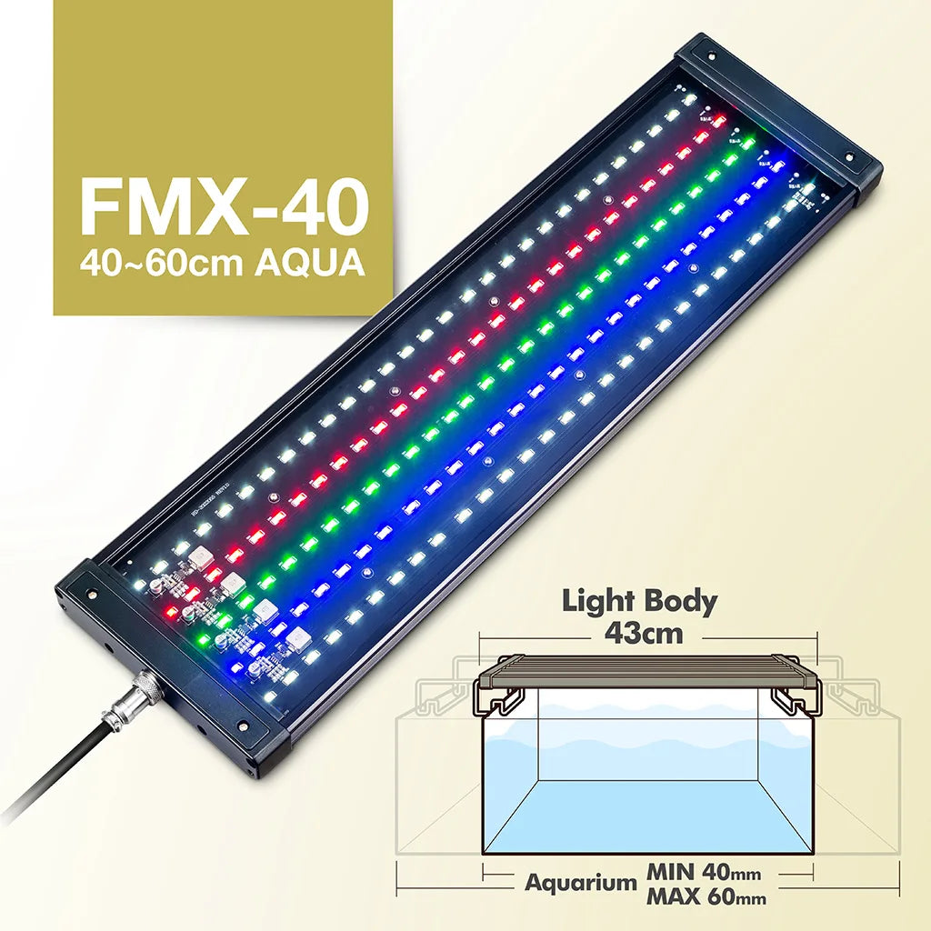 LICAH WRGB Light for Aquatic Plants / Fresh Water / 40~105cm