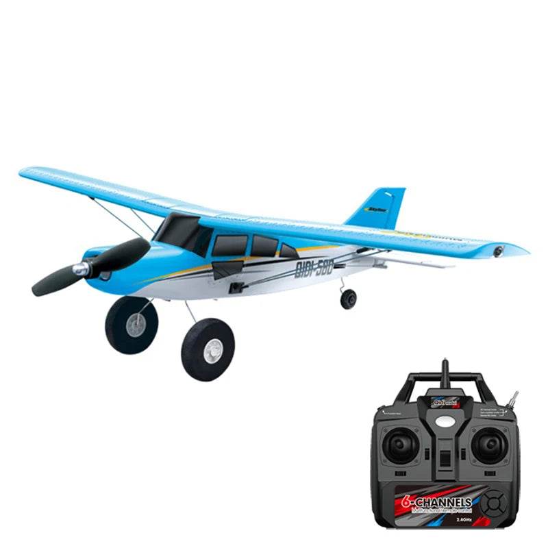 Qidi560 Moore M7 Off-road RC Plane 4CH Brushless Remote Control Airplane Fixed Wing Aircraft Model EPP Foam Toys for Children - AIAZ