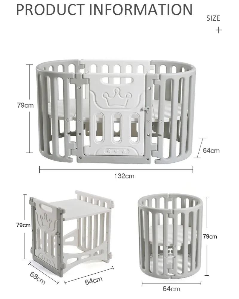 Travel Baby Bed, Baby Furniture Foldable Baby Crib