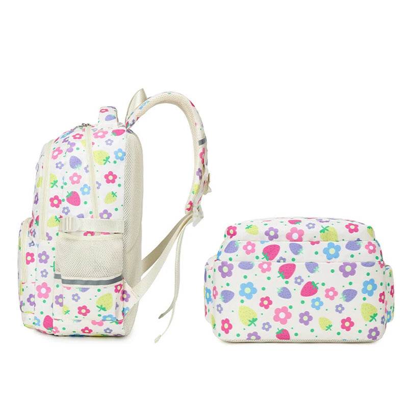 School Bags for Girl Pencil Case Colorful Set School Backpack Book Bag Luxury Brand Schoolbag Teenager's Backpack Kids - AIAZ