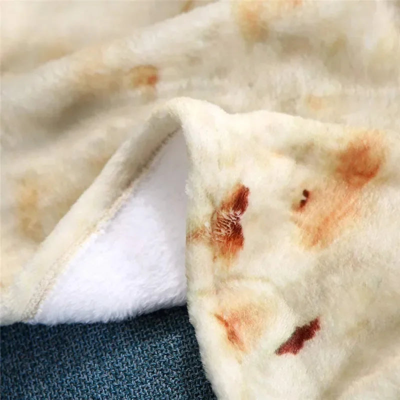 Burrito Baby Blanket Swaddle Flour Tortilla Swaddle Blanket Sleeping Swaddle Wrap With Hat