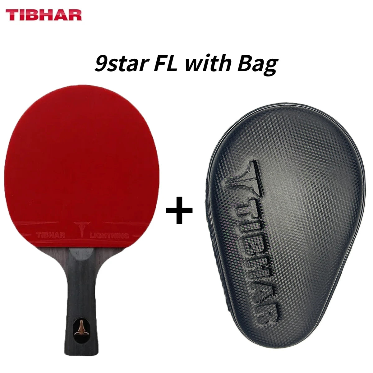 TIBHAR 6/7/8/9 Star Table Tennis Racket Superior Sticky Rubber Carbon Blade Ping Pong Rackets Professional Pimples-in Sticky
