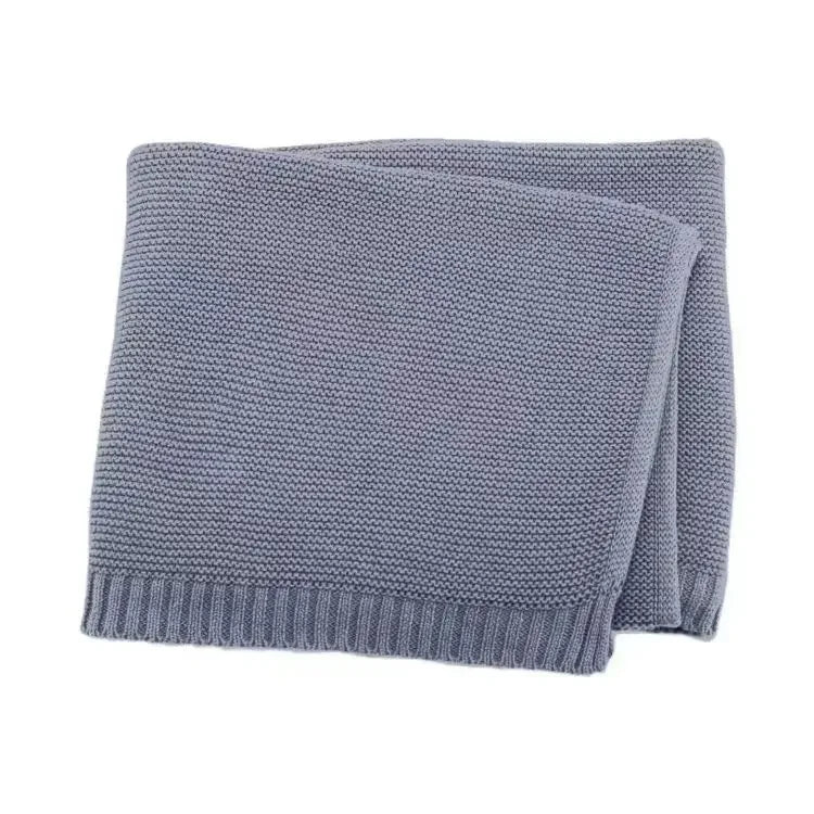 Personalized Baby Blanket Cotton Stroller Blanket Hug Quilt Knitted Cotton Birthday Gifts Bebé Bedding Swaddle Girls Boys Item