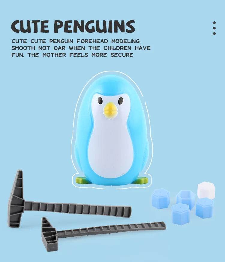 Penguin Breaking Ice Table Game Parent-child Interactive Puzzle Toys party game for kids juegos family games Birthday gift toys - AIAZ