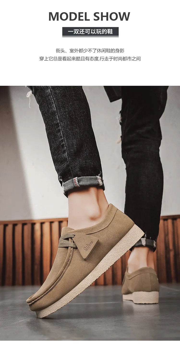 Men's Trendy New Foot on Fashionable Casual Shoes Man Sneakers Popular Outdoor Versatile Comfortable Thick Soled Mens Shoes - AIAZ