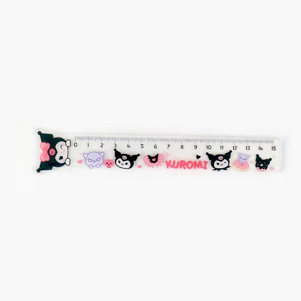 15cm Cute Ruler School Supplies Kawaii Accessories Drawing Tool Korean Stationery Fournitures Scolaires Student Regla Ruler - AIAZ