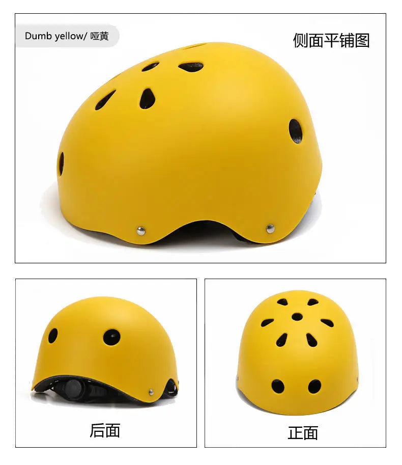 Electric Scooter Round Bike Helmet Cycling Skateboard Ski Child Sports Safety Bicycle Helmet Four Seasons Bike Accessories