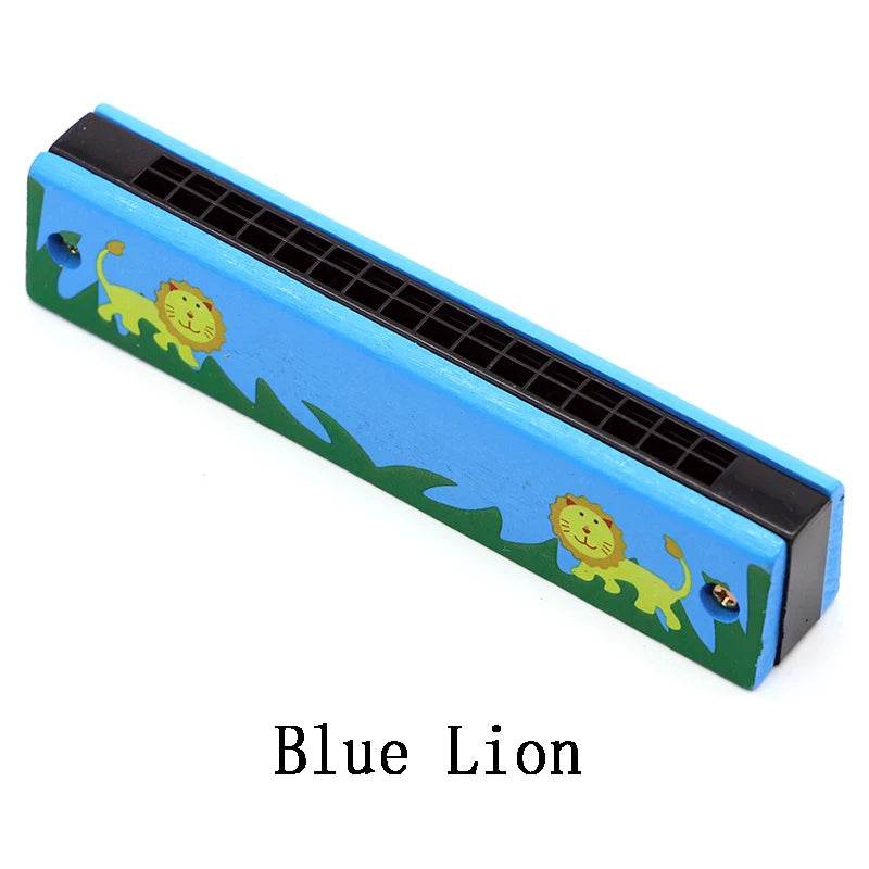 Children Wooden Harmonica Musical Instrument Toys Music Teaching Aids Puzzle Early Education Kindergarten Beginners TMZ - AIAZ