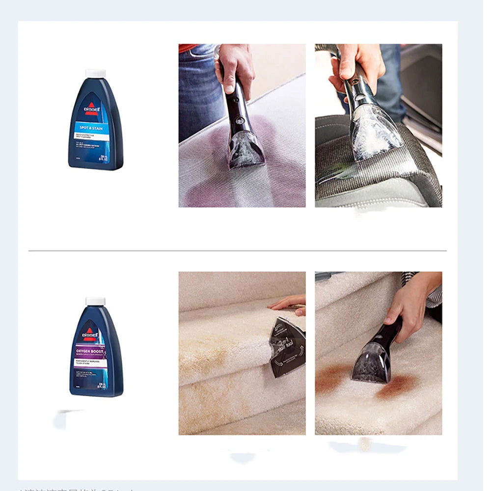 Portable Compact Carpet Cleaner for Household Sofa Carpet Curtain Car Vacuum Cleaner Spray Suction Integrated Cleaning Machine