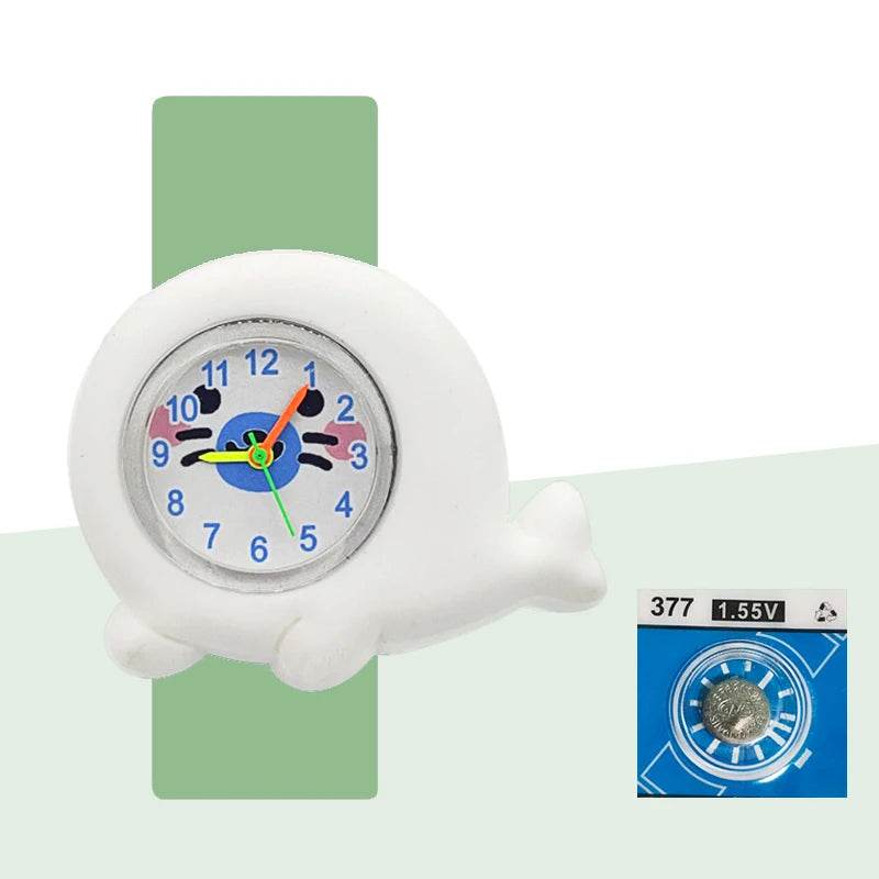 Baby Birthday Gift Children Toys Watches Cartoon Animal Dial Bracelet Kids Watches for Boy Girl 2-15 Years Old Child Clock - AIAZ