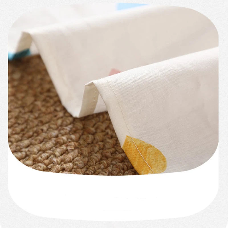 Newborn Cotton Breathable One-piece Bed Bumper Removable Washable Children Bedding Set Four Seasons Universal Cartoon CribBumper
