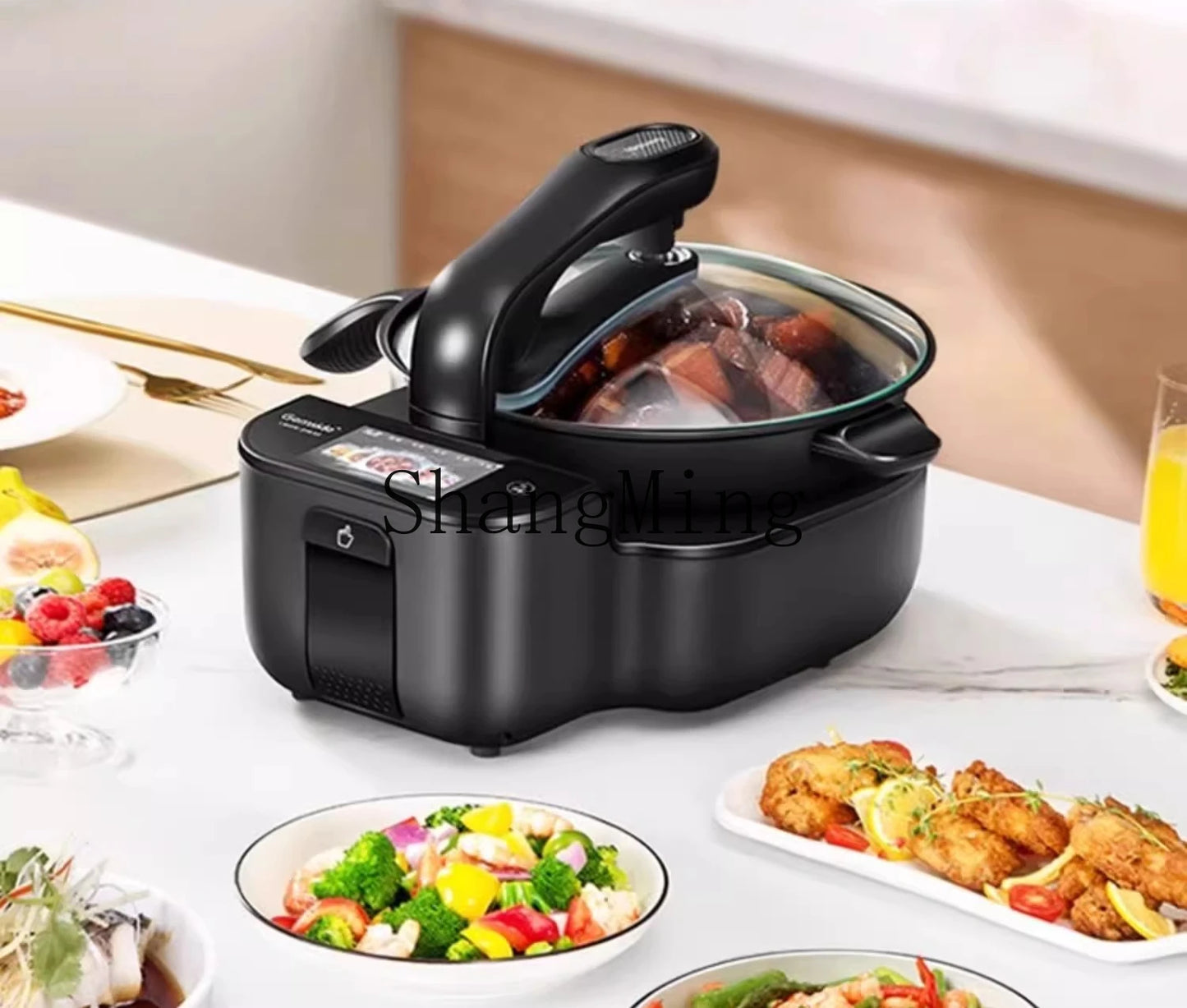 ZYY automatic multi-function pot intelligent cooking robot cooking artifact household