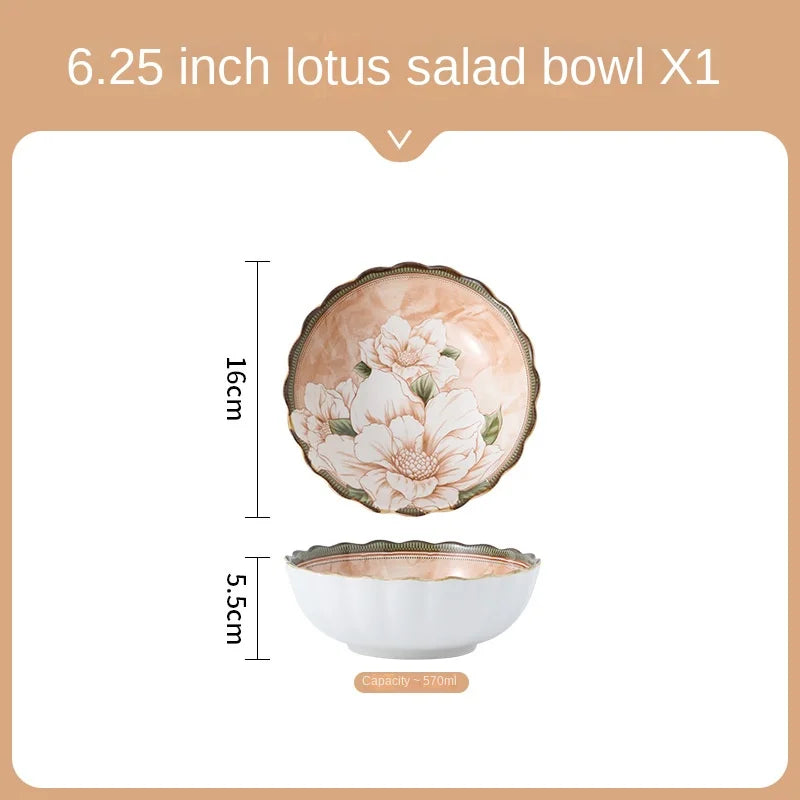 High-quality Ceramic Spoons Wholesale Combinations Household Gift Tableware Sets