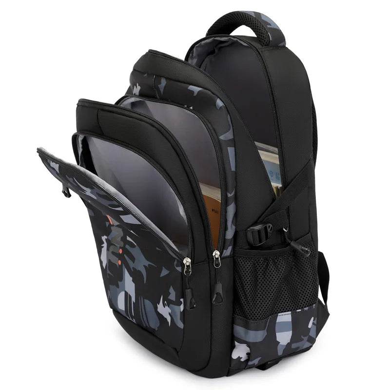 School Rolling backpack bag School Bags with wheels Student wheeled Backpacks for boys Children School Trolley Bag Waterproof - AIAZ