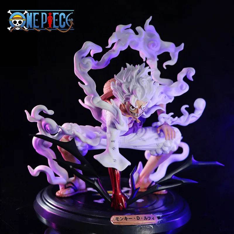 20cm One Piece Figure Nika Luffy Gear 5 Sun God Nika Luffy Figurine Action Figures PVC Statue Collection Model Doll Toys Gift - AIAZ