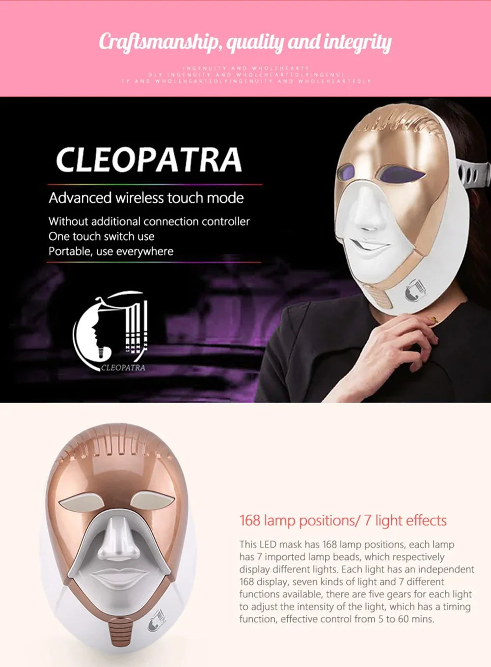 7 Colors LED Face Mask Facial Skin Care Led Light Therapy for Other Home Use Beauty Equipment