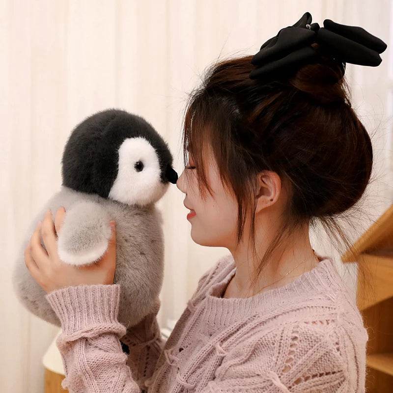 Kawaii Soft Polar Bear Plush Toy Cartoon Animal Stuffed Small Penguin Doll Pillow Cushion Girlfriend Christmas Birthday Present - AIAZ