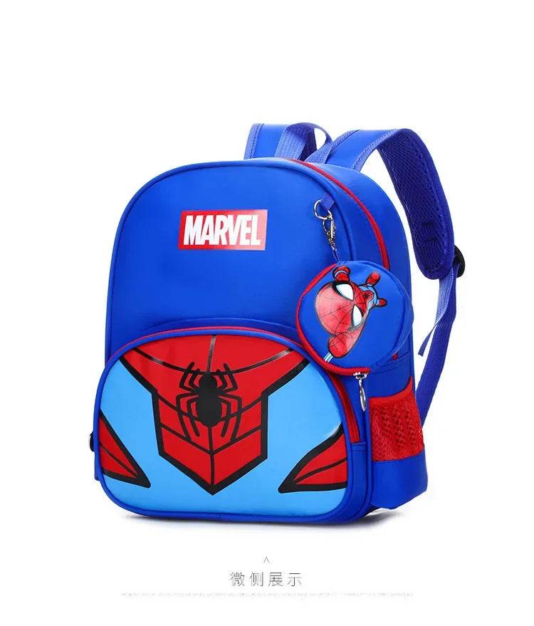 New Children School Bag Boys Girls Spider Man Cartoon Kindergarten Schoolbags Kids Orthopedic Backpacks 4-13 Year - AIAZ