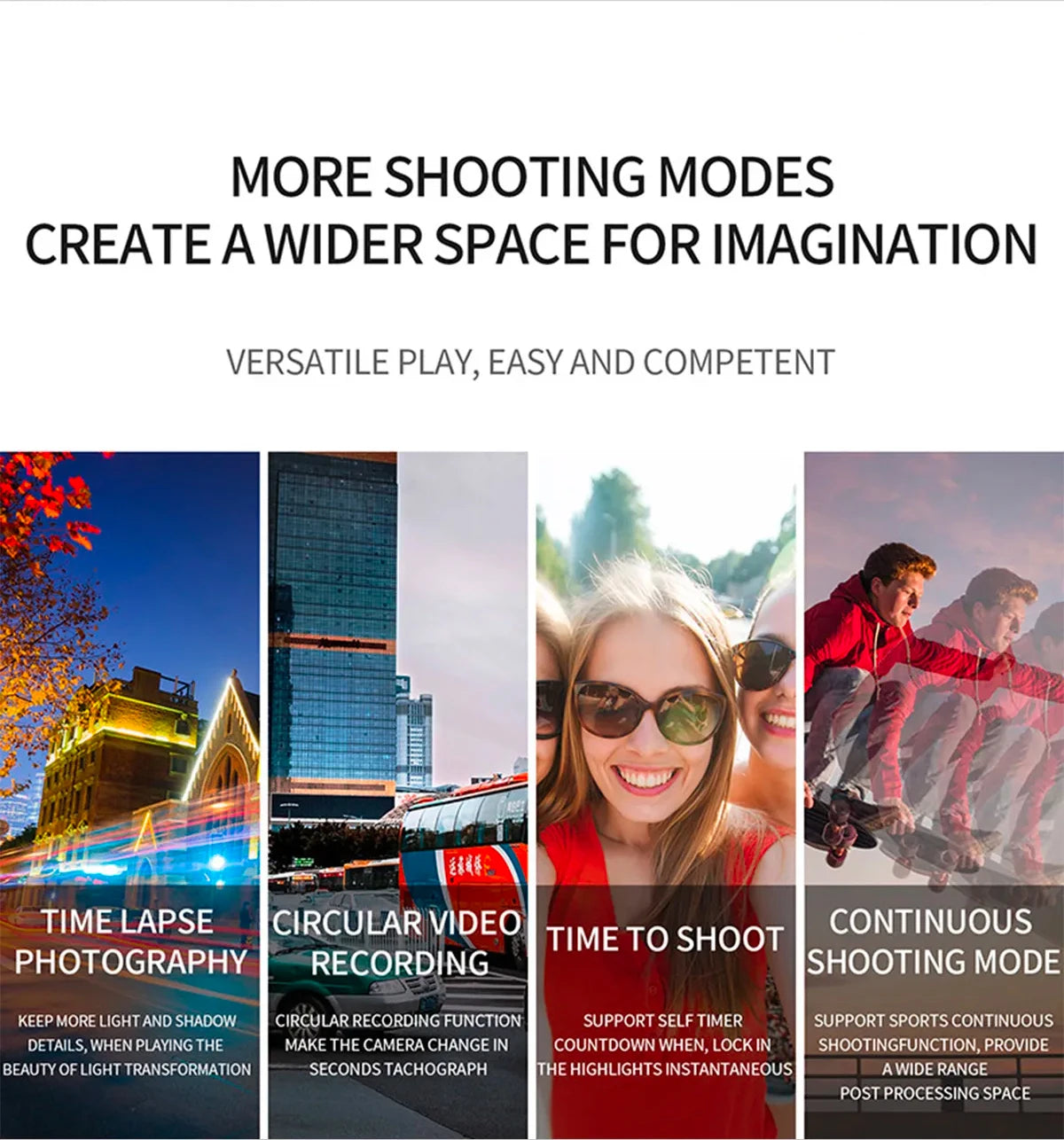 4K Action Camera 4K60FPS With Remote Control Screen Waterproof Sport Camera drive recorder Sports Camera Helmet Action Cam