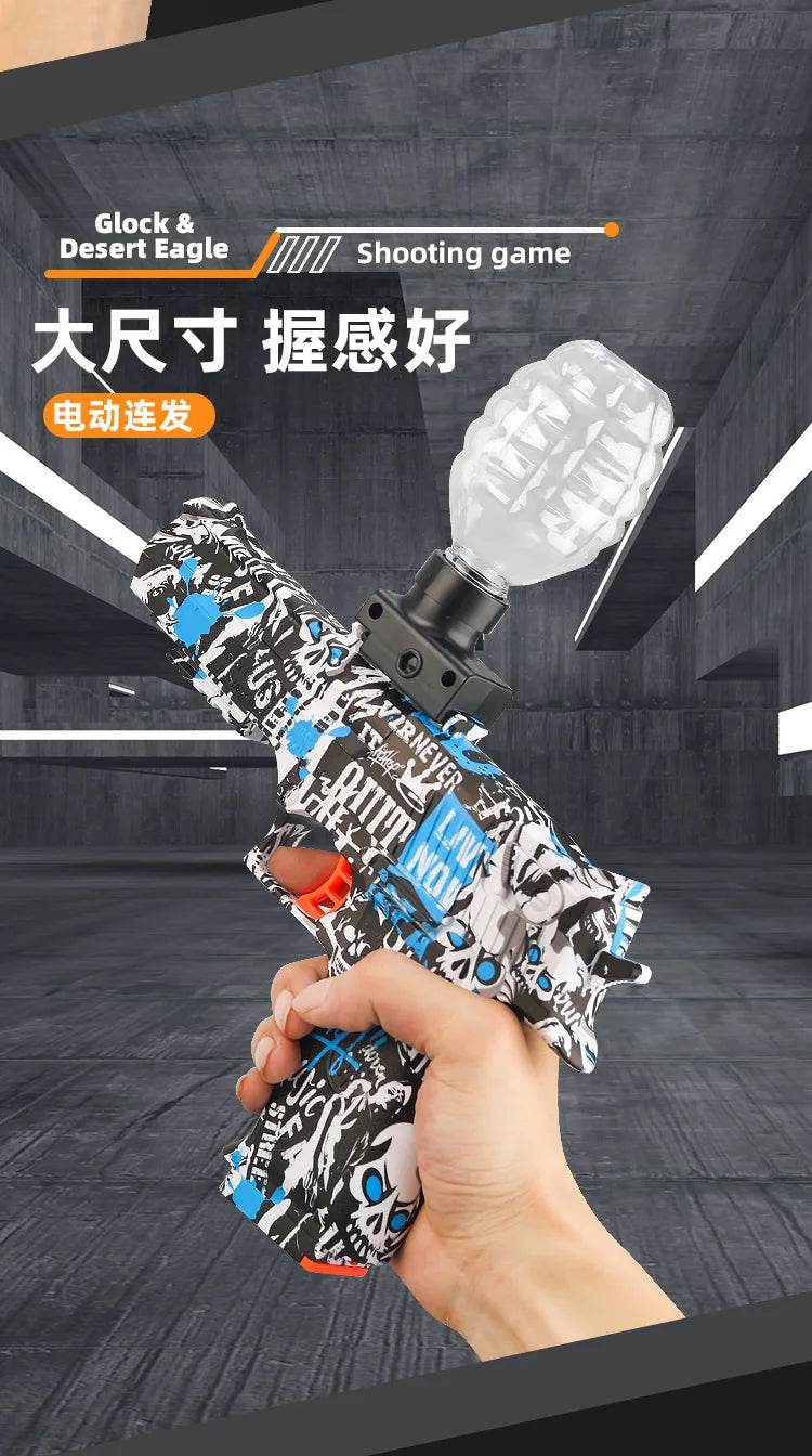 3.7v electric gel ball toy gun Summer outdoor parent-child team interaction Multiple skin options available - AIAZ