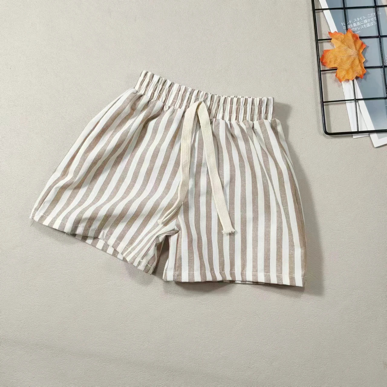Children's Shorts Children's Pants Single Item Pants Pure Cotton Boys Casual Pants Girls Shorts Baby Jackets Pants British Style