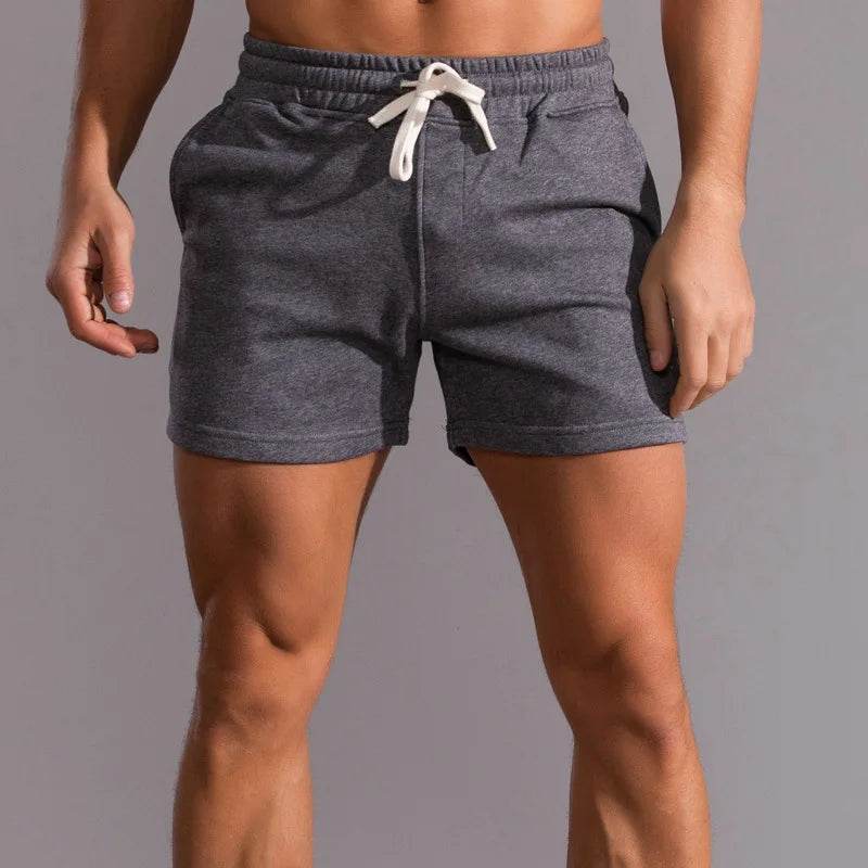 Summer Casual Shorts Men Breathable 100% Cotton Beach Shorts Comfortable Fitness Basketball Sports Short Pants Male Bermudas - AIAZ