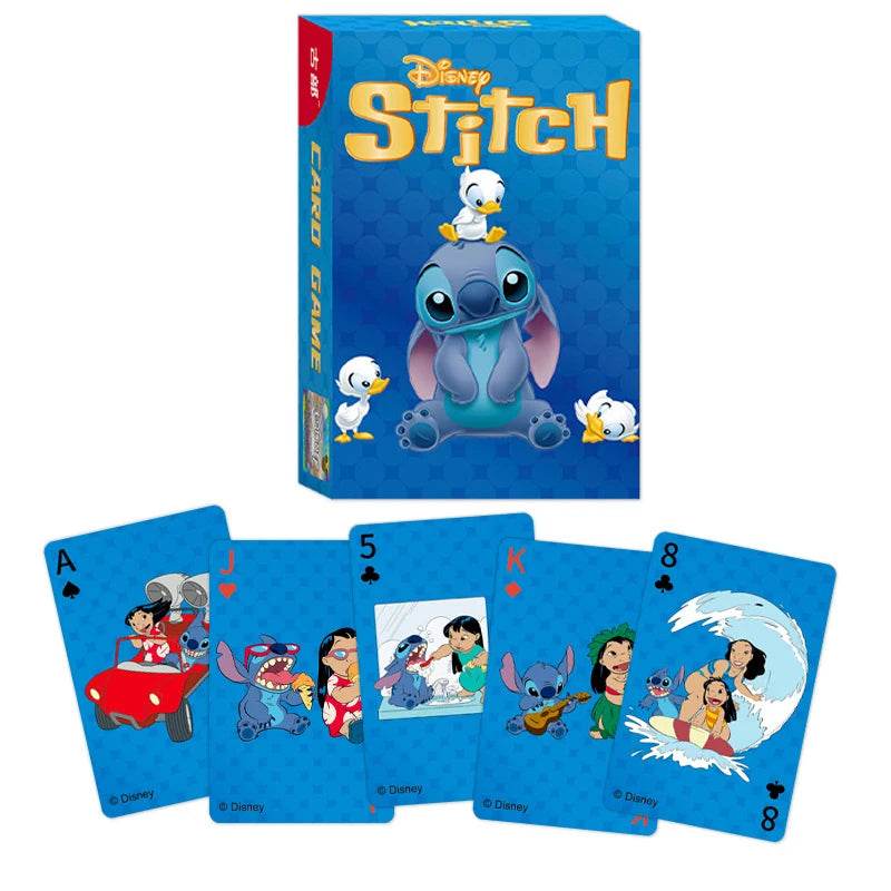 Disney Stitch Poker Lots-o'-Huggin' Bear Playing Cards Playing Cards Poker Indoor Family Entertainment Board Games - AIAZ