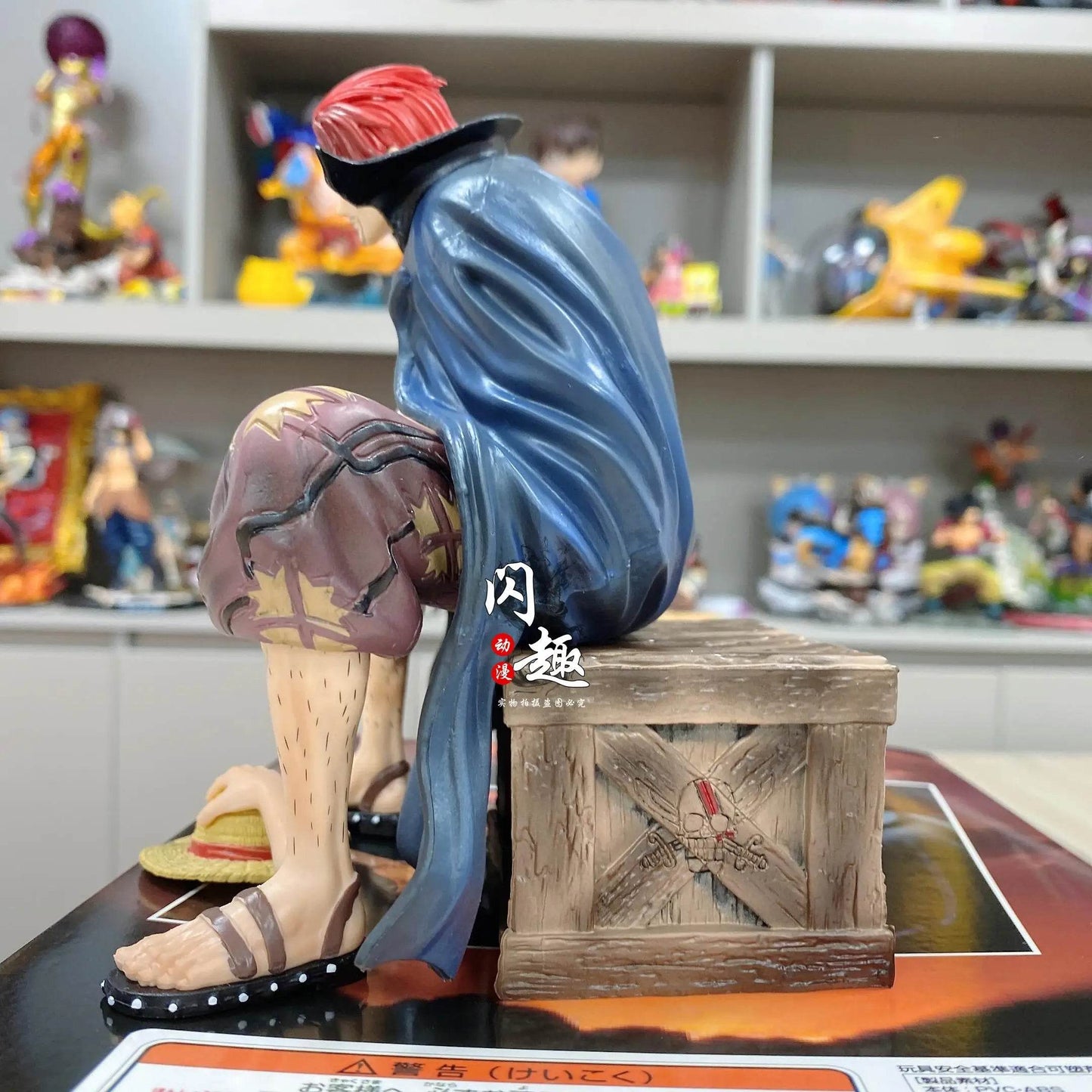 17cm One Piece Shanks Anime Figures Film Red Yonko Red Hair Shanks Action Figure PVC Statue Figurine Model Decoration Doll Toys - AIAZ