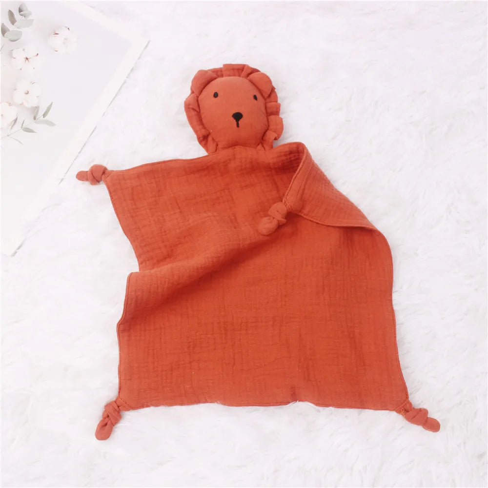 Name Personalized Embroidered Baby Soother Appease Towel Sleeping Baby Comforter Security Blanket Gift For Newbron Baby Newborn