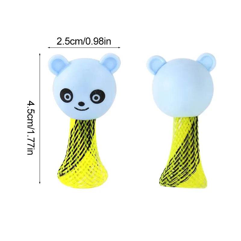 Creative Animal Jumping Doll Toys Cartoon Multicolor Bouncing Elf Christmas Gift Kids Birthday Party Favors Toys School Prizes - AIAZ