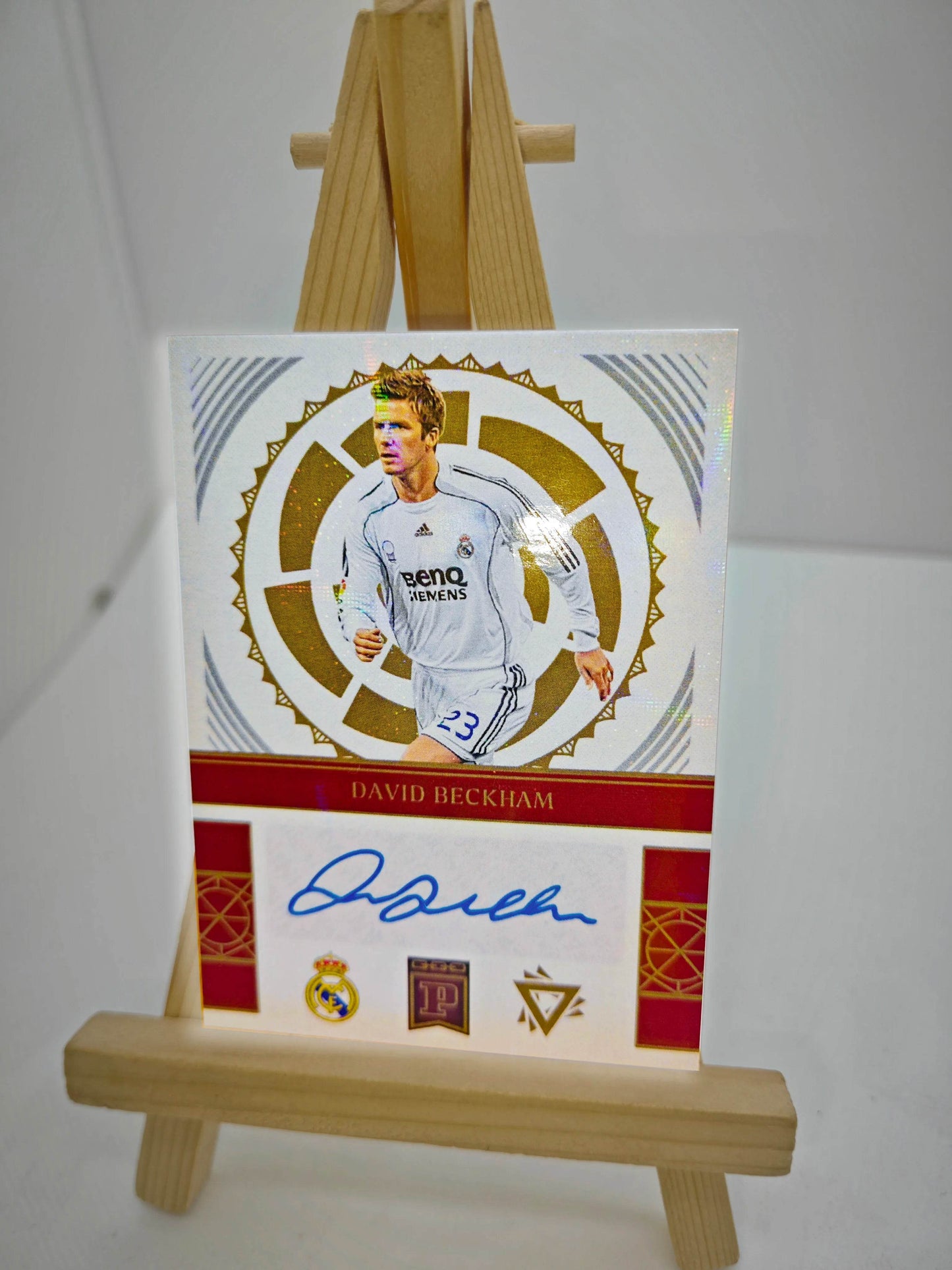 Panini collectible card laser flash DIY Messi Cristiano Ronaldo Kylian Mbappe David Beckham Card bricks Holiday gifts 1.5mmthick - AIAZ