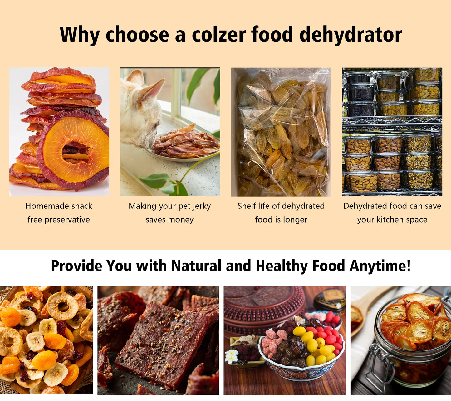 220V 110V Dry Fruit Machine Food Dehydration Dryer Fruit Dryer Commercial Stainless Steel Food Dryer Dried Vegetables Pet Snacks