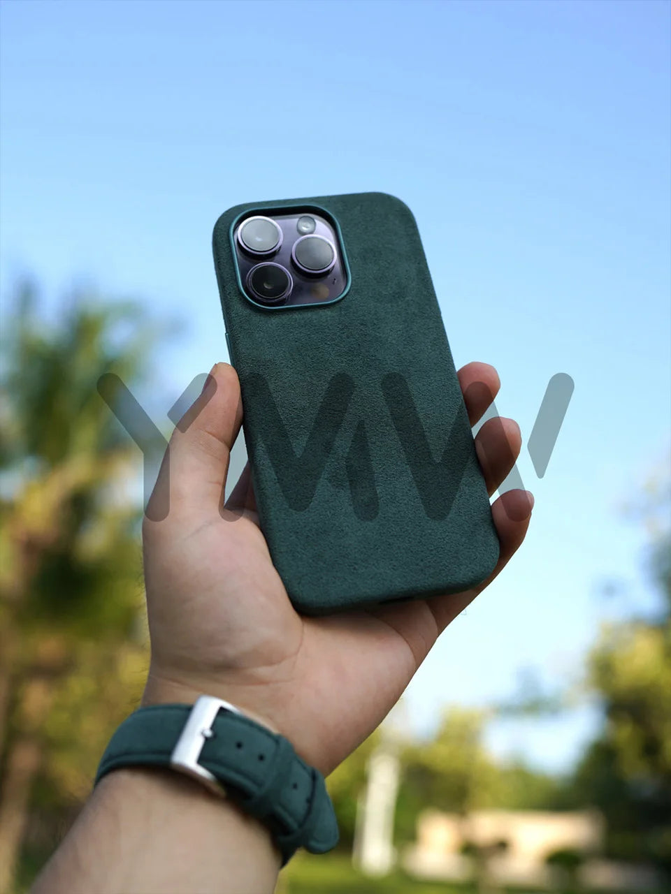 Magnetic ALCANTARA Case for iPhone 17 16 Pro Max 15 14 Luxury Suede Leather Supercar Phone Cases Camera Button Cover