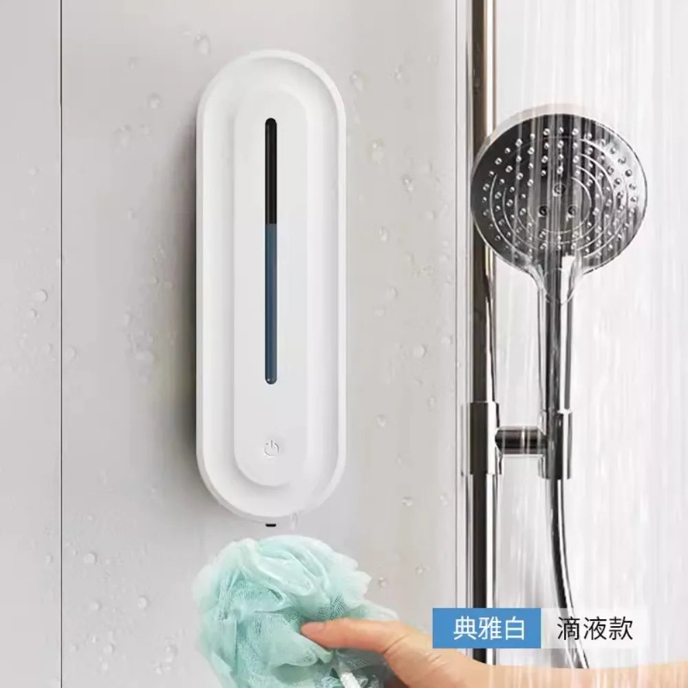 420ML Wall-mounted Automatic Liquid Soap Dispensers Kitchen Touchless Induction Sensor Hotel Malls Bathroom Accessories