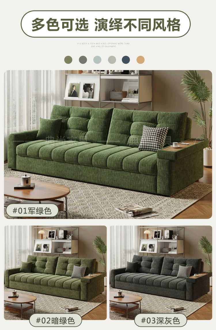 Design Folding Sofas Expand Contract Soft Living Room Double Sofas Receive Simple Juego De Muebles Para Sala Home Furniture