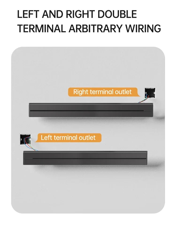 Wall Power Track Socket EU UK US FR Korea Standard Type-C Universal Mobile Plug Adapter Home Kitchen Office Pop Electric Outlets