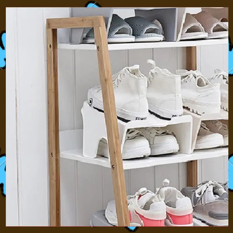 Promotion! Small Shoe Rack Plastic Shoe Organizer Bathroom Slippers & Shoes Plastic Shoes For Storage & Storage Small Shoe Rack