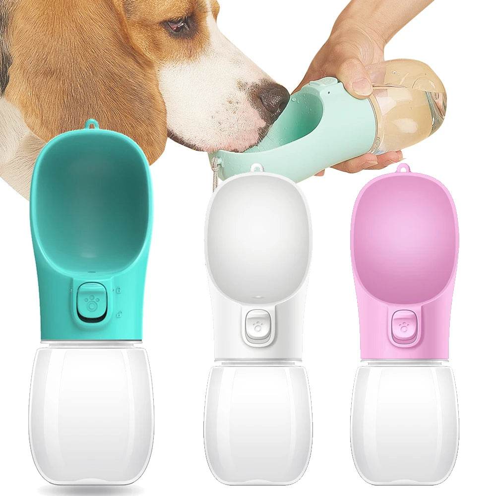 Portable Dog Water Bottle For Small Large Dogs Cat Outdoor Leakproof Walking Drinking Bowls Chihuahua French Bulldog Supplies - AIAZ