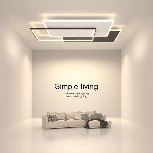 Modern LED Ceiling Lamps Simplicity for Living Room Decor Bedroom Lights Nordic Kitchen Home Decor Indoor Lighting Fixture