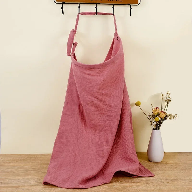 Mother Outing Breastfeeding Cover Double-layer Cotton Baby Feeding Nursing Covers Privacy Breastfeeding Apron Stroller Blanket